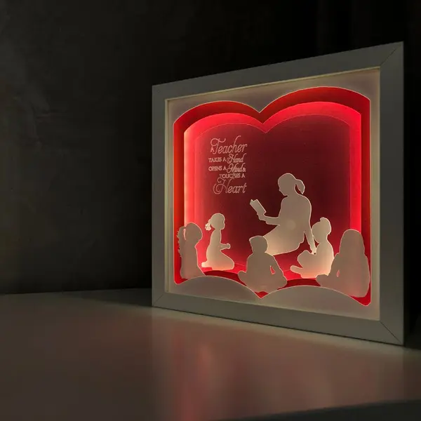 Tablou luminos InvatatoareEducatoare 001