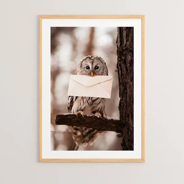 Tablou Owlyne Multicolor 33x1.5x48 cm
