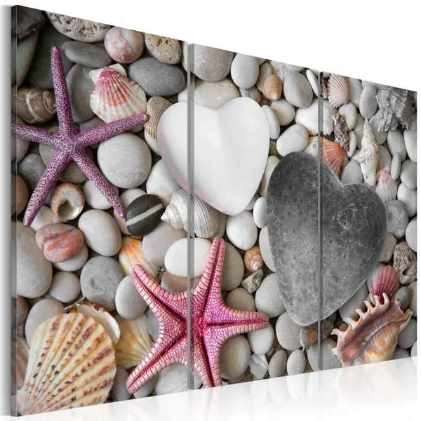 Tablou - Pebbles of love 90x60 cm