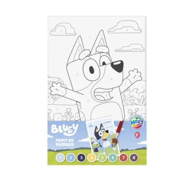 Tablou pictez pe numere - Bluey