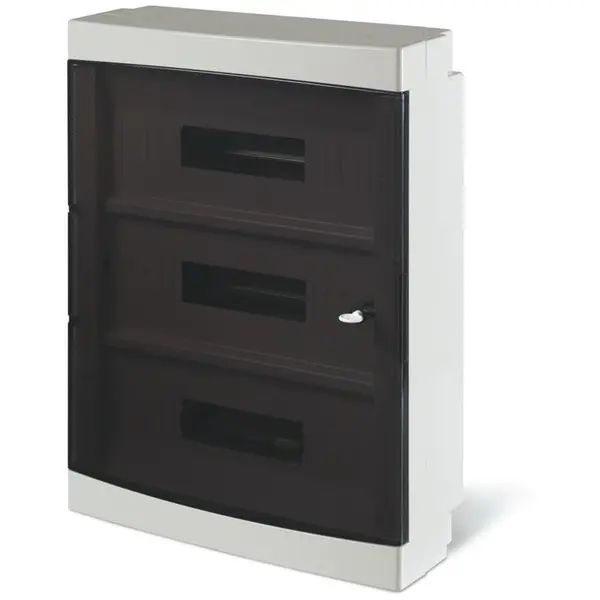 Tablou PT 54M, Scame 673.5054B, IP40 montare aparenta, 54 module 434x550x140mm ALB