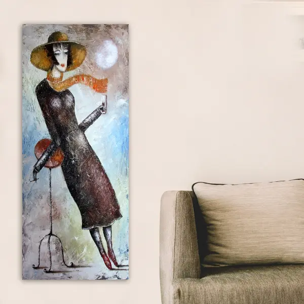 Tablou Roma Fiore Multicolor 50x120 cm