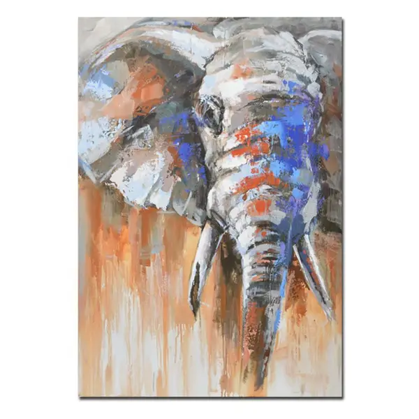 Tablou SALENA ELEPHANT 90 x 120 CM - Default Title