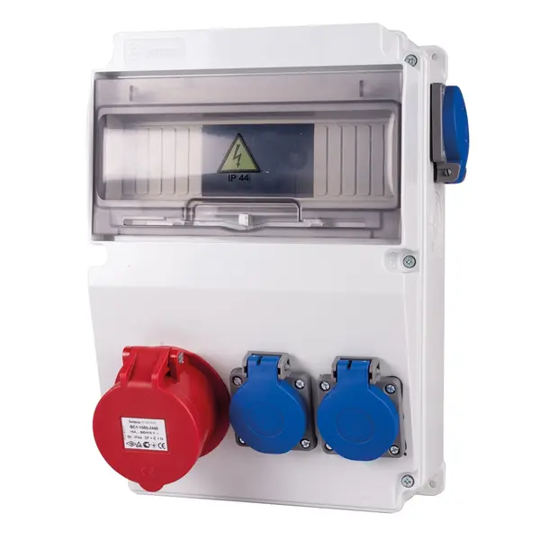 Tablou Sigurante 1P (5x16A) 380V + 2P (1x16A) + 2P (1x16A) 220V IP44