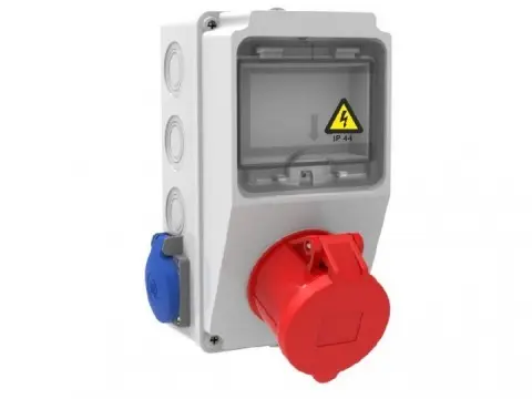 Tablou Sigurante 1P (5x32A) 380V + 2P (1x16A) 220V IP44
