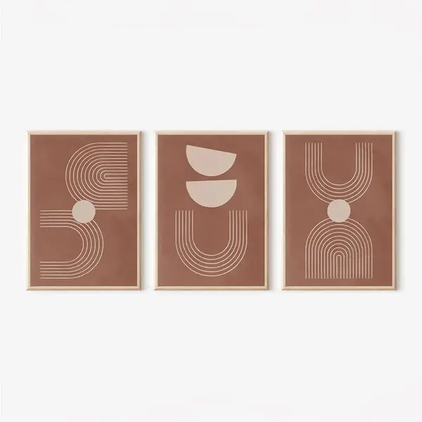 Tablou triptic Banba, Maro, 33x48 cm