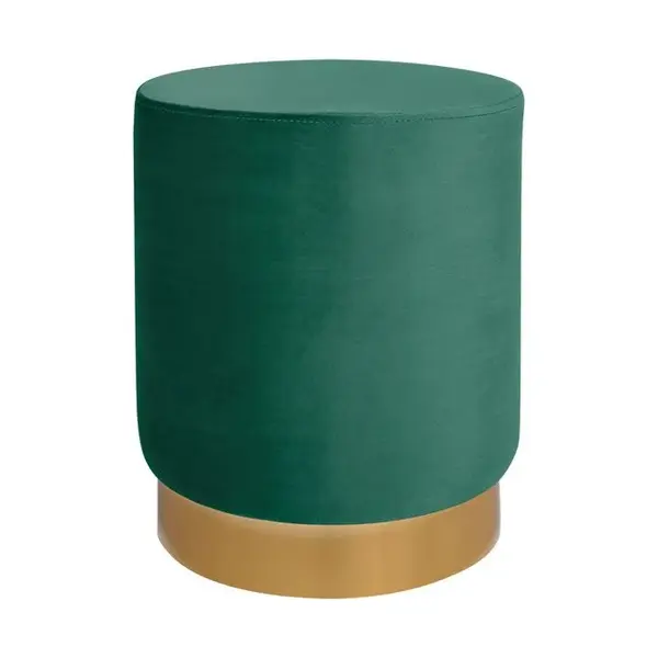 Taburet AGATA Ø35 CM - Verde
