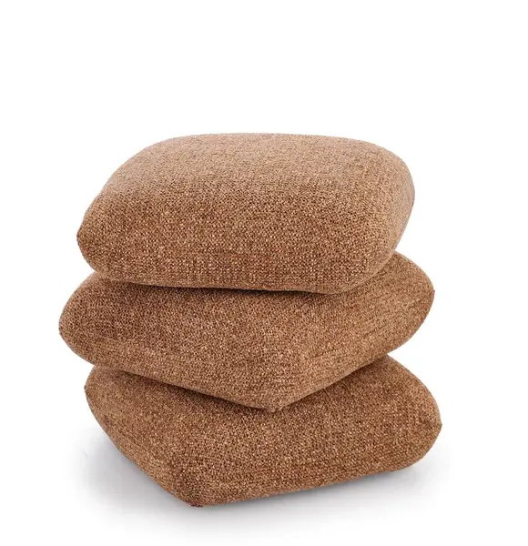 Taburet ANTARA BOUCLE 44 CM - Caramiziu