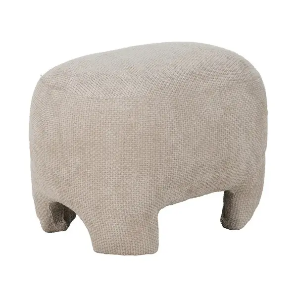 Taburet ANTAS 53 x 41 x 38 CM - Beige