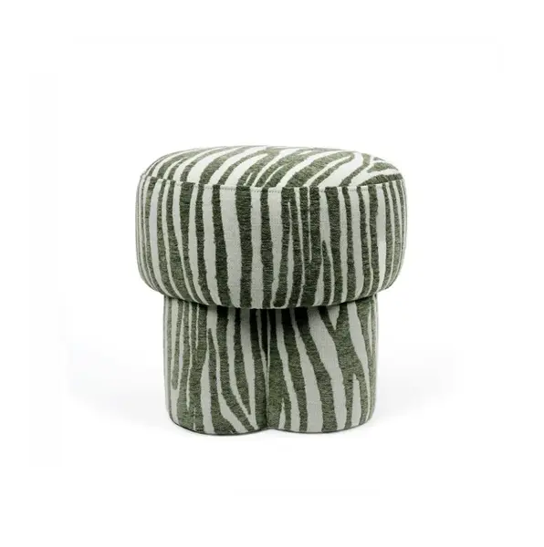Taburet CORFINO Ø42 CM - Verde