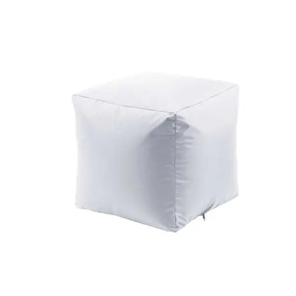 Taburet Cub XL, Material Impermeabil - Alb