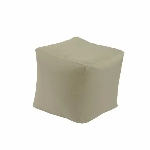 Taburet Cub XL, Material Impermeabil - Bej