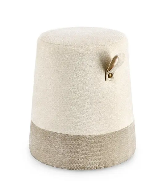Taburet DEVA NAT Ø39 CM - Gri inchis