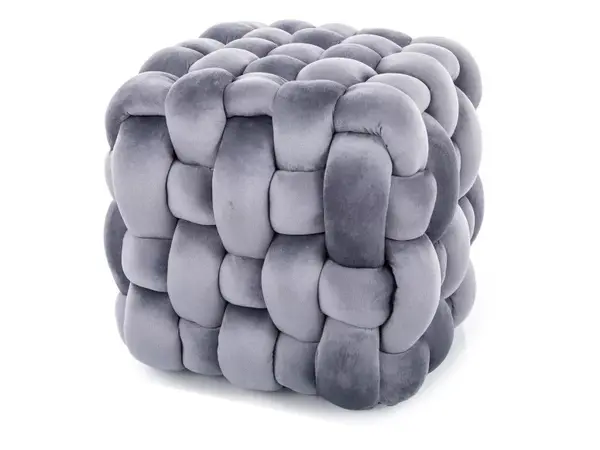 Taburet Faris velvet gri Tap.252