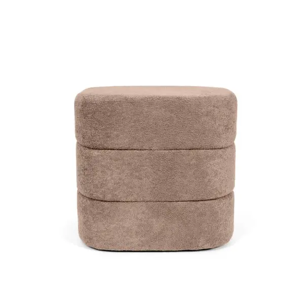 Taburet GARON Ø43 CM - Taupe