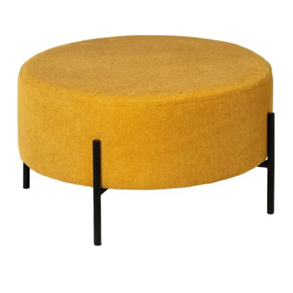 Taburet LAVORO Ø60 CM - Mustard