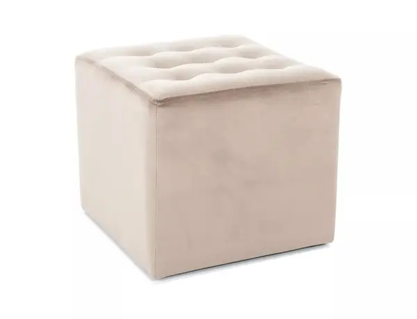 Taburet Lori velvet bej Blu28