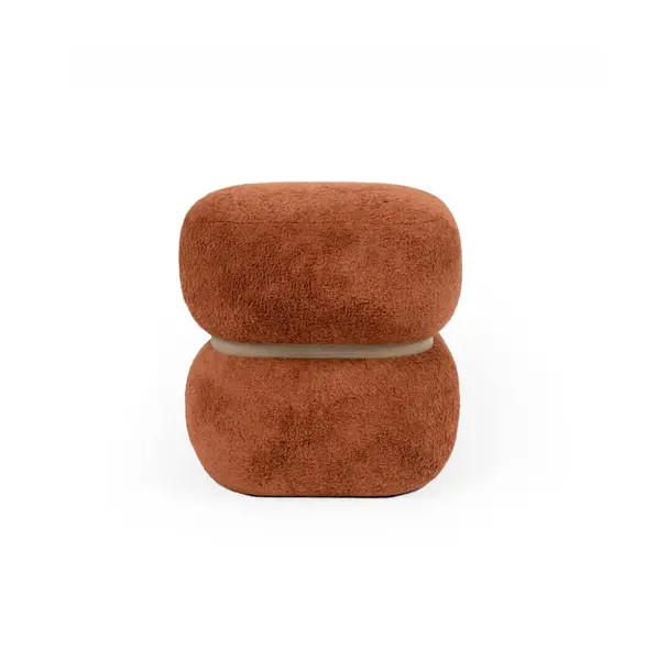 Taburet PALMERES Ø36 CM - Caramiziu