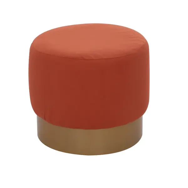 Taburet QUANTEL Ø40 CM - Orange