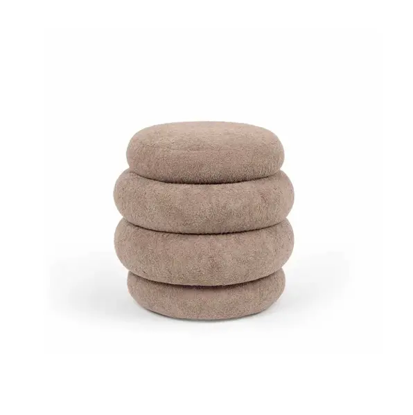 Taburet REUS Ø40 CM - Taupe
