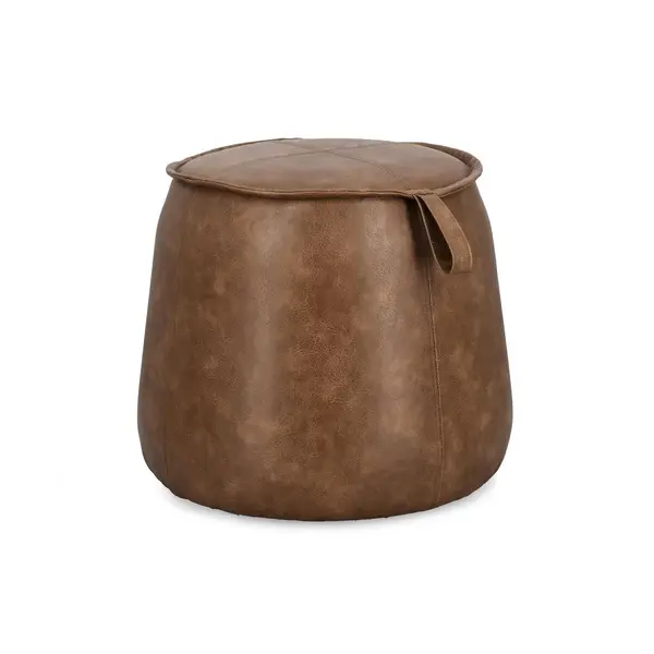 Taburet RUDINA COGNAC Ø52 CM - Maro