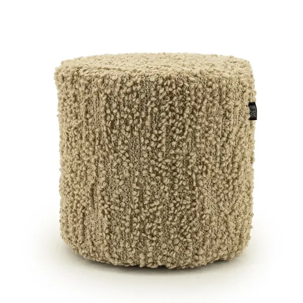 Taburet SAHANA Ø40 CM - Beige