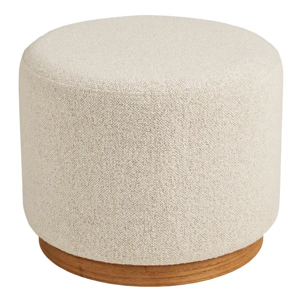 Taburet SALNI Ø50 CM - Beige