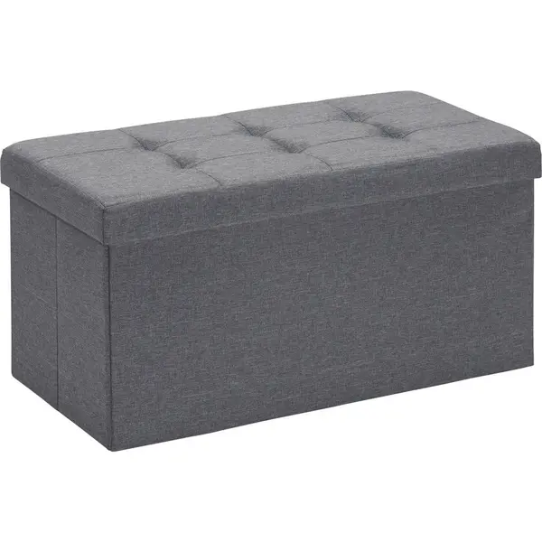 Taburet, Spațiu De Depozitare din textil, material pe bază de lemn,