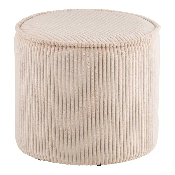 Taburet TORPIO ø40x35 CM - Beige