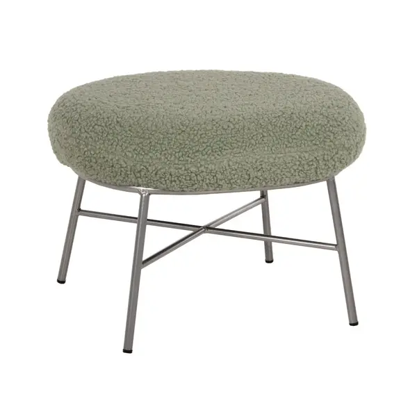Taburet TRESS BOUCLE 56 x 47 CM - Olive