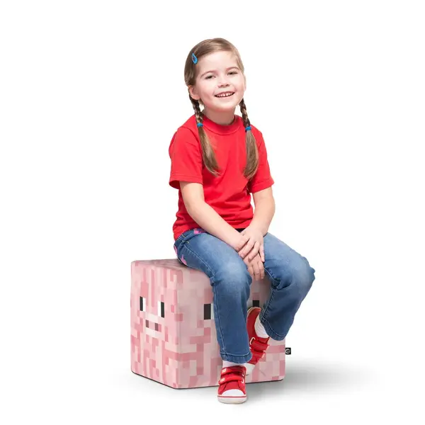 Taburet Updeco cub L Minecraft Pig