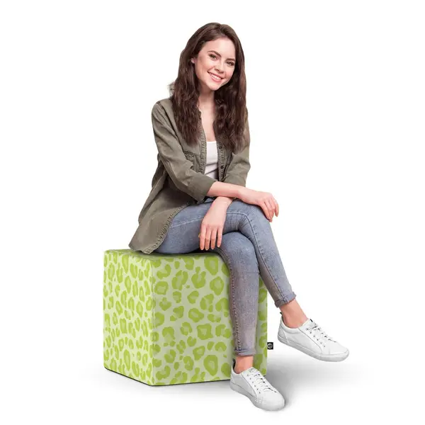 Taburet Updeco cub XL Leopard green