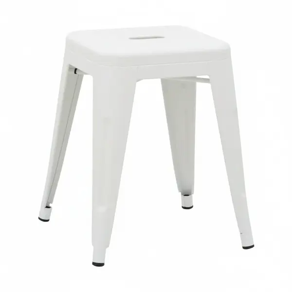 Taburet Utopia metal Gri, mat, 30x45x30 cm