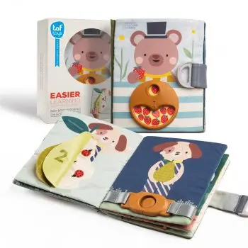 Taf Toys Fantasy Busy Book carte educativă contrastantă