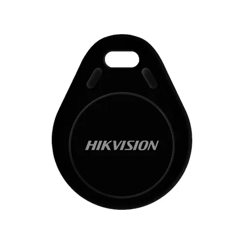 Tag de proximitate MIFARE 13.56 MHz pentru sisteme Hikvision, negru, DS-PT-M1-BLACK