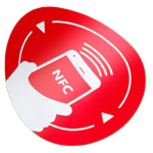 Tag NFC autoadeziv, rotund NFC-3013RD