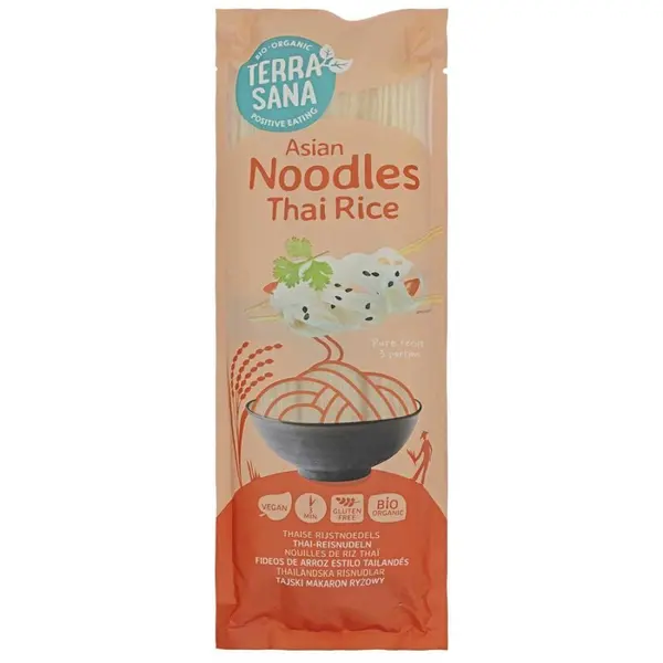 Taitei din orez thailandez fara gluten, eco - 250 g