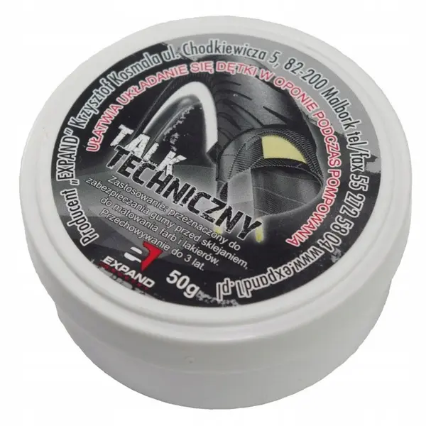Talc tehnic EXPAND pentru anvelope 50g