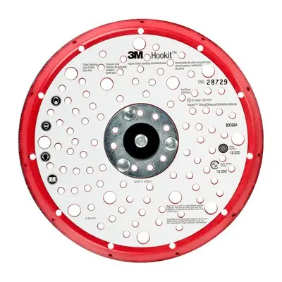 Taler 3M Hookit dur masina de slefuit orbitala 150mm, Multihole, prindere 5/16" (universala)