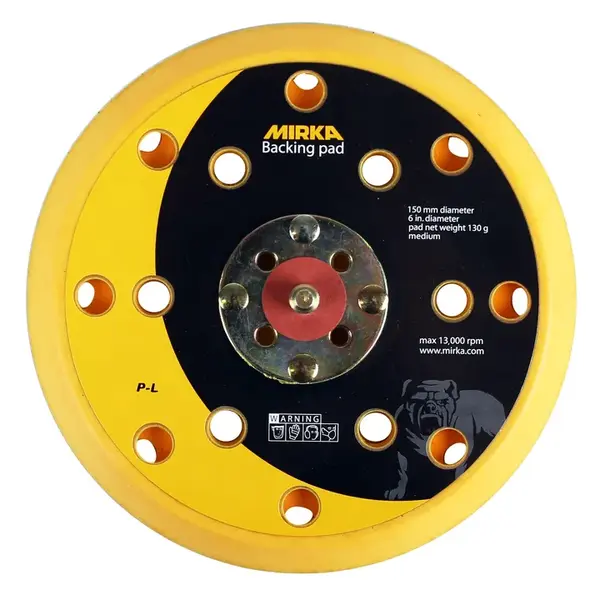 Taler pentru masini de slefuit 150mm, grip, 48/17 gauri, duritate medie MIRKA