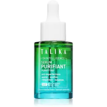 Talika Skintelligence Purifying Serum ser de curățare dezintoxifiant impotriva imperfectiunilor pielii cauzate de acnee