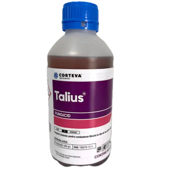 Talius 1L, fungicid cu mod de acțiune trivalent, pentru combaterea făinării la cereale, viță de vie și măr - Default Title