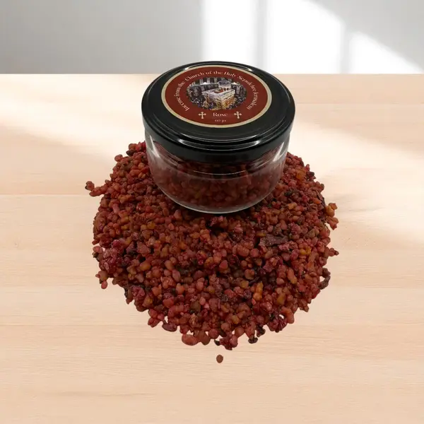 Tămâie binecuvântată de la Sfântul Mormânt – Aromele sacre ale Ierusalimului - TRANDAFIR