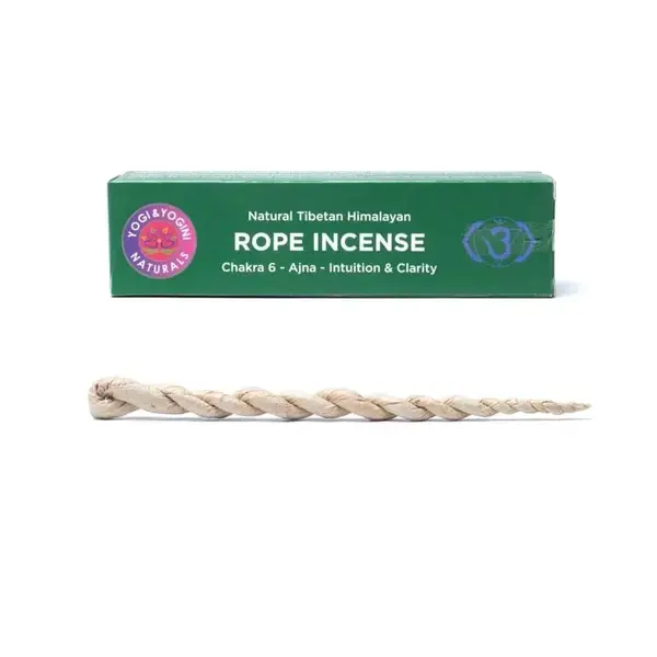 Tămâie tibetană rope – Chakra 6 pentru intuiție și claritate
