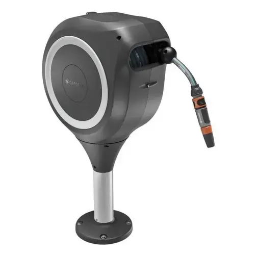 Tambur automat pentru terasa, Gardena 18607-20, RollUp S, 15m, 13mm