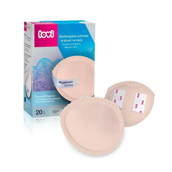 Tampoane de san Lovi Discreet Elegance - 20 buc., bej