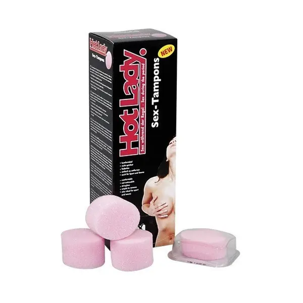 Tampoane intime JoyDivision - Hot Lady Sex-Tampons, pentru contact sexual în timpul menstruației, 8 buc