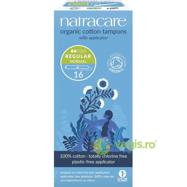Tampoane Normale cu Aplicator 16buc