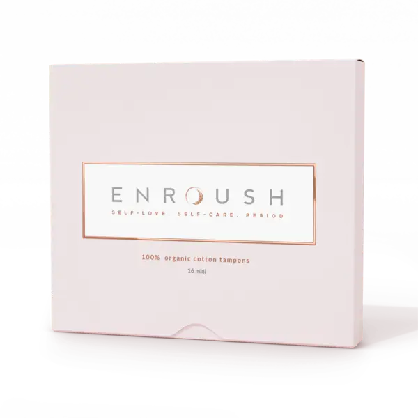 Tampon din bumbac organic mini – 16 bucăți Enroush Tampon din bumbac organic mini – 16 bucăți Enroush