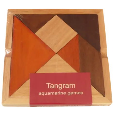 Tangram simplu din lemn XL